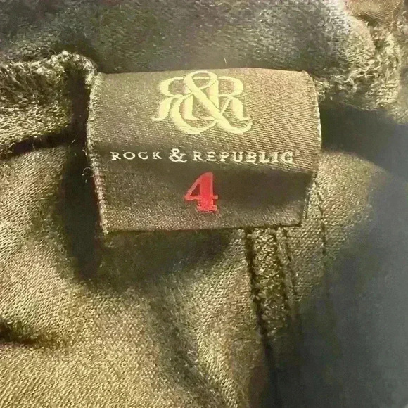 Rock & Republic Faux Leather Pants Women - Picture 4 of 4